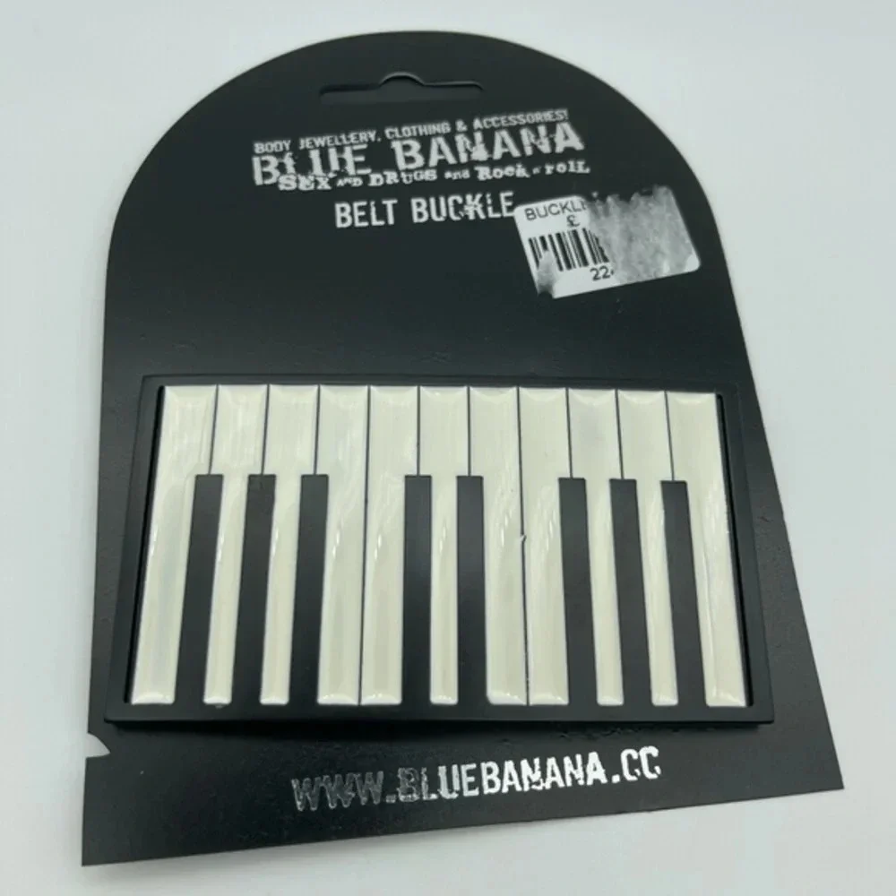 Piano Belt Buckle 🎹